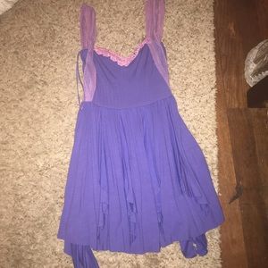 Purple Free People dress